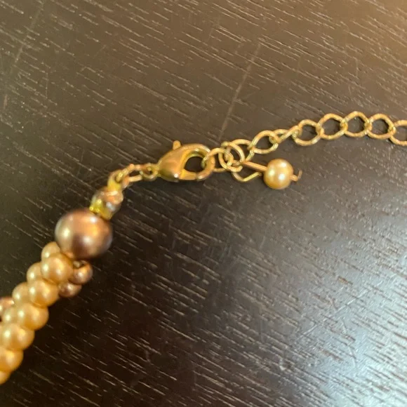Vintage faux pearls necklace - Picture 4 of 5